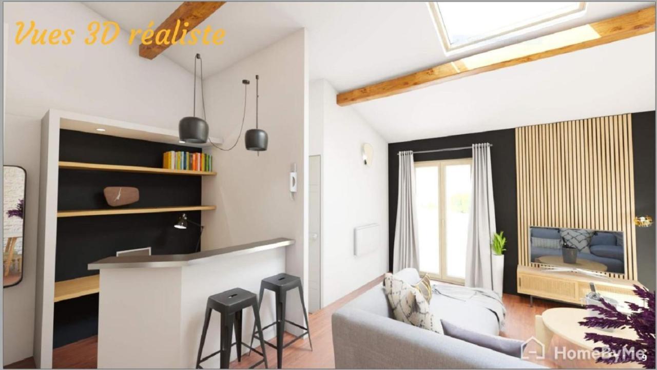 Colorzen - Confortable Lumineux Netflix - Appart Pezenas Centre Экстерьер фото